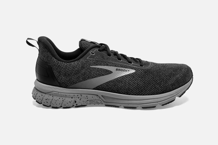 Brooks Herren Anthem 3 Laufschuhe Schwarz/Grau Sale 051-672034